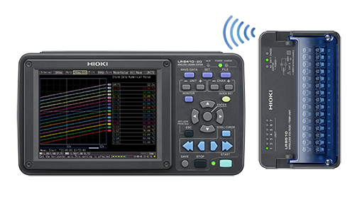 hioki lr8410 wireless logging station