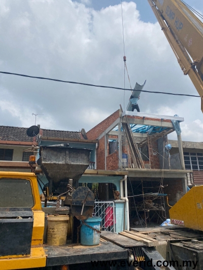 Rujukan Sambungan Bangunan Rumah Double Storey Di Taman Dusun Setia Seremban 