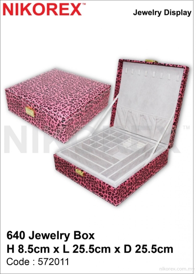 572011 - JEWELRY ORGANIZER 640 (8.5Hx25.5Lx25.5Dcm)