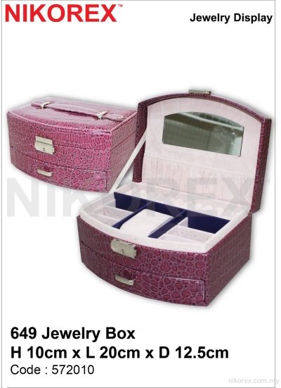 572010 - JEWELRY ORGANIZER 649 (10Hx20Lx12.5Dcm)