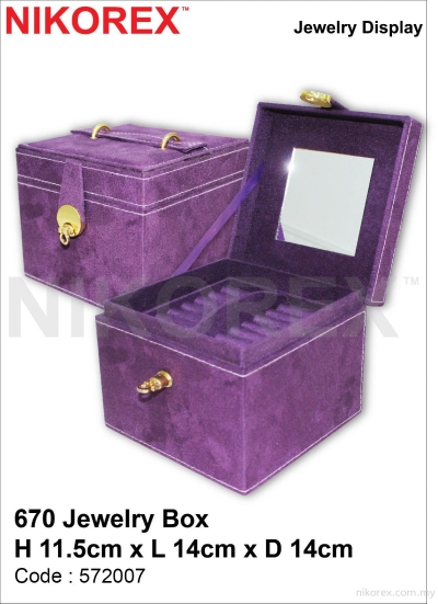 572007 - JEWELRY ORGANIZER 670 (11.5Hx14Lx14Dcm)