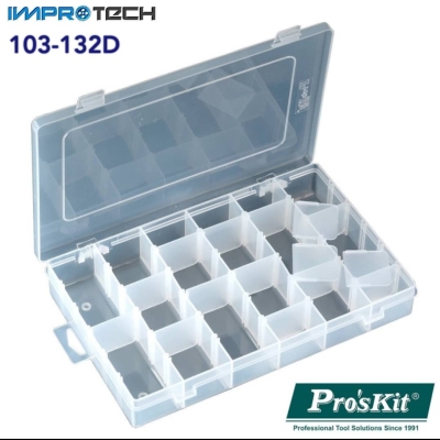 PRO'SKIT [103-132D] Utility Component Storage Box (O.D.:275x177x42.5mm)