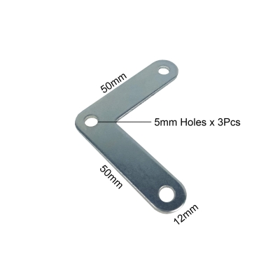 L Bracket With 3 x M5 Holes