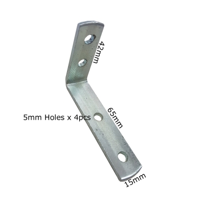 L Bracket Come With 4 x M5 Holes