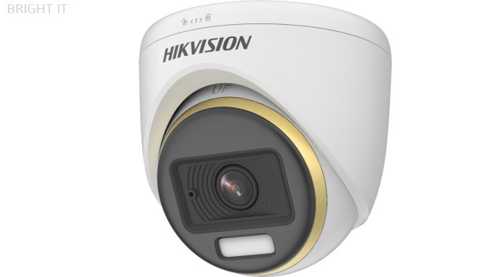 HIKVISION DS-2CE70DF3T-PFS 2MP COLORVU INDOOR AUDIO CAMERA