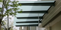 Glass Canopy Glass Awning