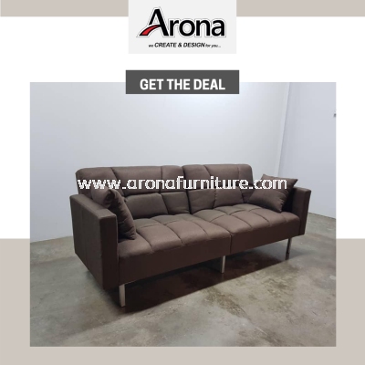 SOFA BED BROWN