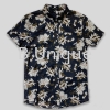 Floral Short Sleeve Men Shirt Casual Button Up Floral Short Sleeve Men Shirts