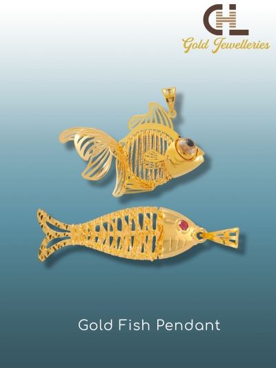 GOLD-FISH PENDANT