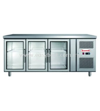 3 GLASS DOOR UNDER COUNTER CHILLER