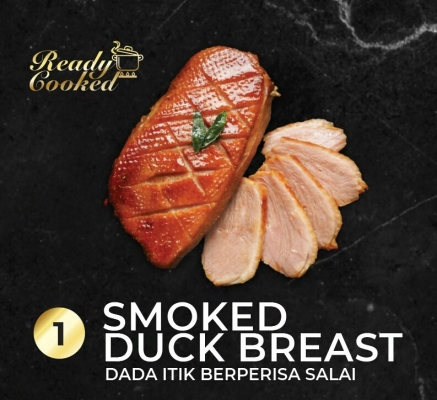 READY COOKED SMOKED DUCK BREAST