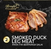 READY COOKED SMOKED DUCK LEG MEAT Ready Cooked Products ROYAL DUCK - Duck Products