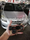 Duplicate Toyota Vios car key and remote control car remote