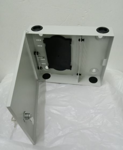 Wall Mounted 12port / 24 Port Fiber Optic Terminal Box (Single Door)