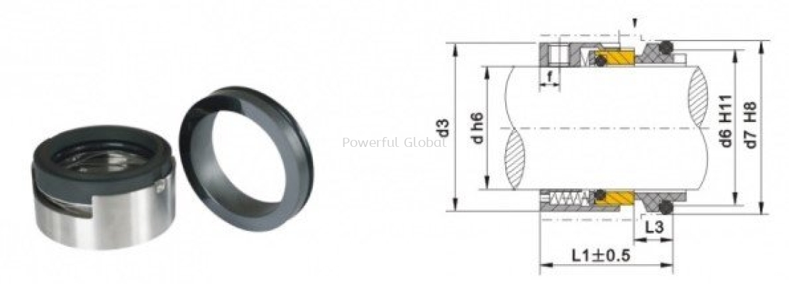 Mechanical Seal M74 Multiple Spring Type