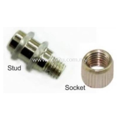 3/8'' Stud With Rubber Socket