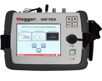 megger uhf pd detector - handheld online pd substation surveying system