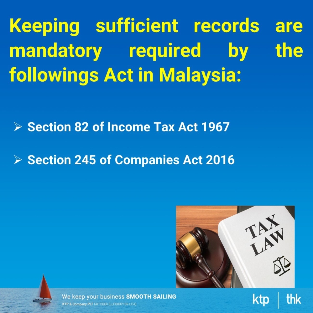 Record keeping 7 years Malaysia