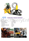 KYS PORTABLE REBAR BENDER  Rebar Bender Machinery