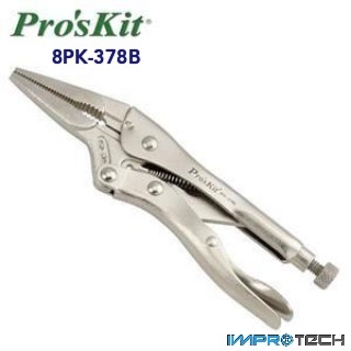 PRO'SKIT [8PK-378B] Long Nose Locking Plier 160mm