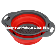 Foldable & Collapsible Silicone Colander