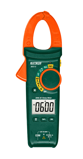 extech ma610 : 600a ac clamp meter + ncv