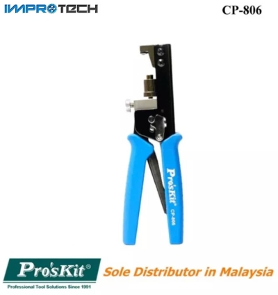 PRO'SKIT [CP-806] Waterproof Connector Crimping Tool (205mm)