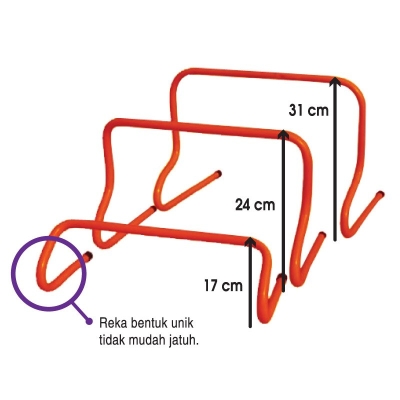 P206 Training Hurdles (Plastic)