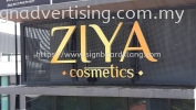 ZIYA Comestics 3D BOX UP LETTERING SIGNBOARD