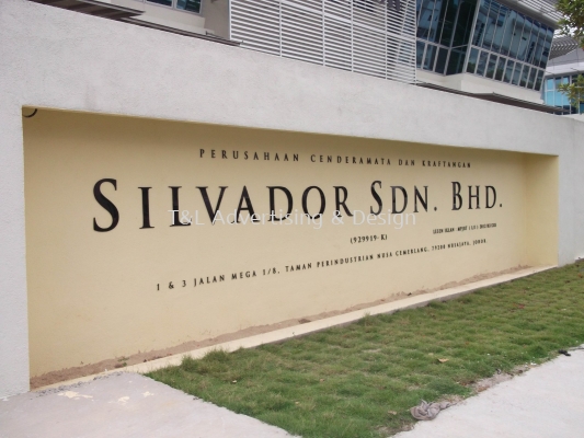 Silvador 5mm Acrylic Cut Out Outdoor