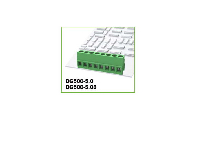 degson dg500-5.0/5.08 pcb universal screw terminal block