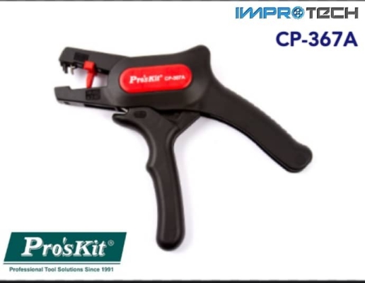 PRO'SKIT [CP-367A] Self-Adjusting InsulationStripper(AWG 24~10/0.2~6.0mm)