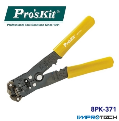 PRO'SKIT [8PK-371] Automatic Wire Stripper & Crimper