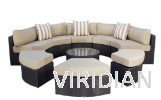 Outdoor sofa - A697 Sofa Set FSSH Series Outdoor Furniture