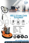 HB2.5 STONE CARE SCRUBBER Stone Care Machine  Produk Menjaga Lantai