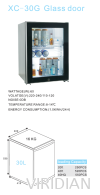 Absorption Minibar XC-30G Absorption Minibar WZWT Series Sanitary Ware