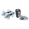 ITSP-134 20KG CHROME DUMBELL SET Dumbbells Gymnastic/Fitness Sport