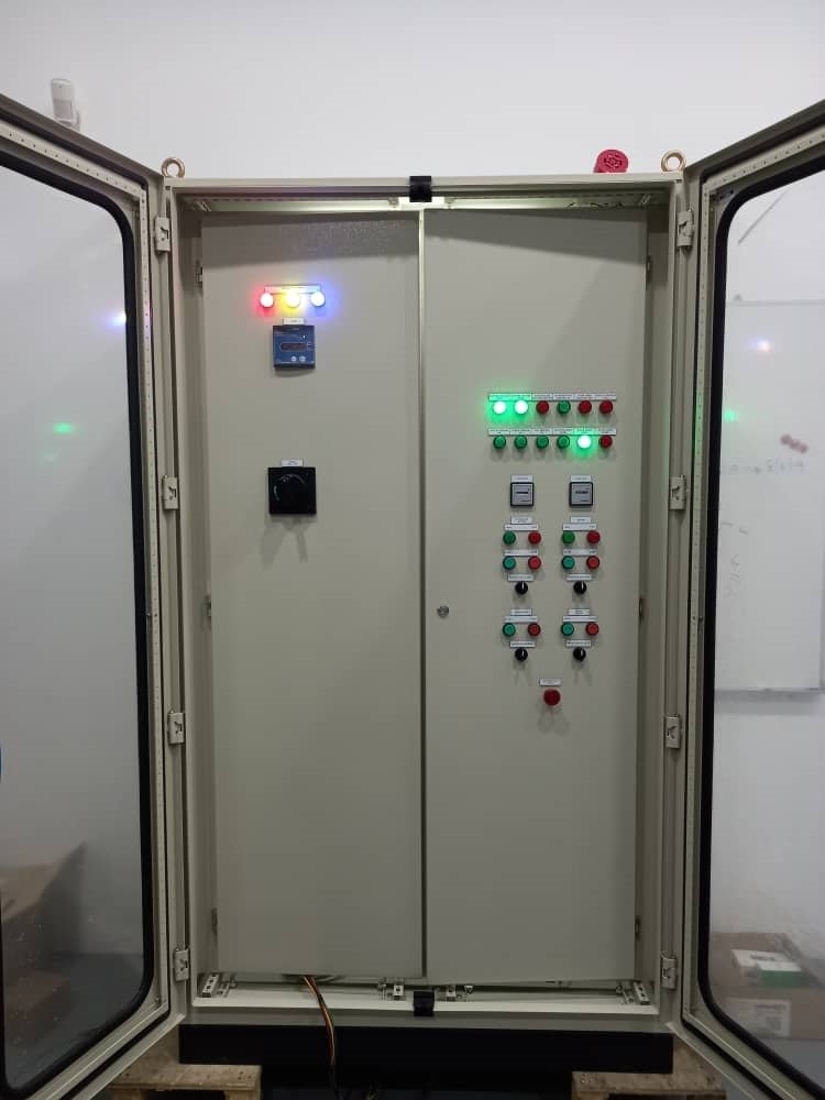 Customized Control Panel for Batching Mixer