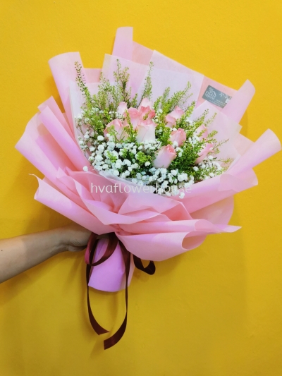 Pink Rose Bouquet 