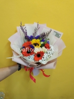 Sun Flower Mix Gerbera