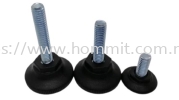 Screw Leg (Black) Furniture Rollers & Castors