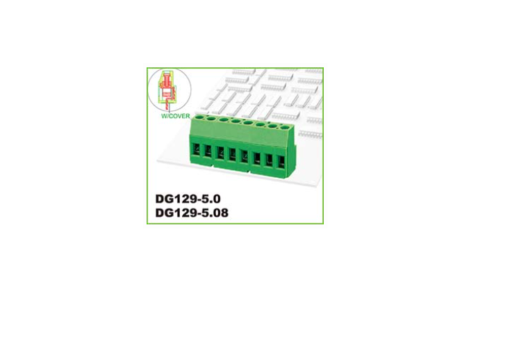 degson dg129-5.0/5.08 pcb universal screw terminal block