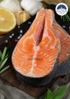 Salmon Steak Cut Fish