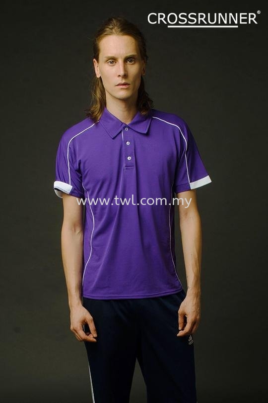 CROSSRUNNER FINISHER POLO CRP 1500_Collar Tee Dry Pique