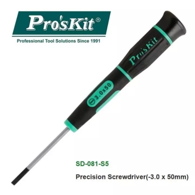 PRO'SKIT [SD-081-S5] Precision Screwdriver(-3.0 x 50mm)