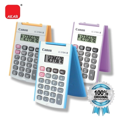 Canon Calculator LC-210Hi III, 8 digits, pocket size