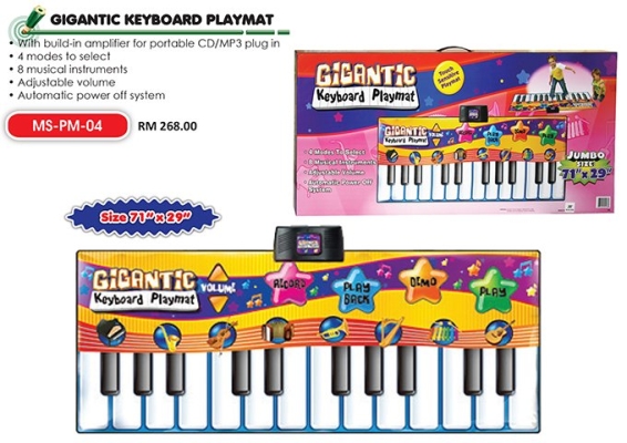 Gigantic Keyboard Playmat