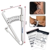 Fat Caliper Ruler Measuring Program Segak / MyTID Sport