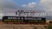 dillenia hoarding project signboard signage HOARDING PROJECT SIGNBOARD MALAYSIA