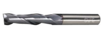 HSE END MILLS-LONG 2 FLUTES+TICN